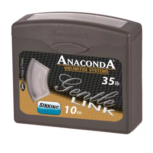 ANACONDA Gentle Link 35lb fonott előkezsinór / extra lágy / 10m