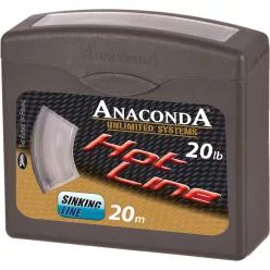   ANACONDA  Hot Line 30lb fonott előkezsinór / gyorsan sülyedő / extra kopásállóság / 20m