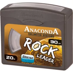   ANACONDA Rock Leader 30lb fonott előkezsinór / gyorsan sűlyedő / extra lágy / 20m