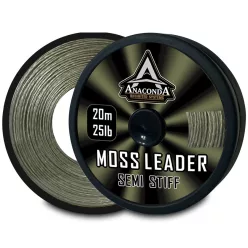 ANACONDA Semi Stiff Moss Leader 20m/35lb