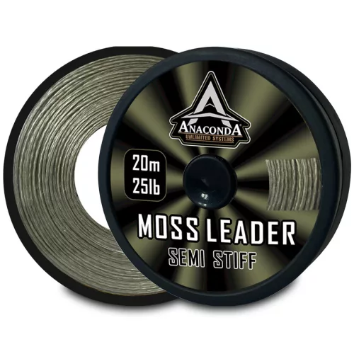 ANACONDA Semi Stiff Moss Leader 20m/35lb