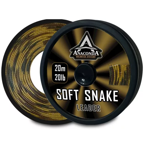 ANACONDA Soft Snake Leader bevonatos előkezsinór 20m/30lb