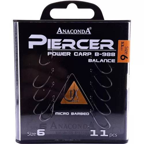 ANACONDA Piercer Pow.C. B-988 mikroszakállas/ méret 6 / 11db