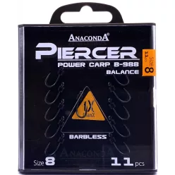 ANACONDA Piercer Power Carp B-988  szakállnélküli