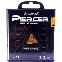   ANACONDA Piercer Boilie Hook  mikroszakállas / méret 4 / 11db