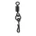 ANACONDA Easy Lock Ring Swivel forgókapocs / 4 / 35kg / 10db