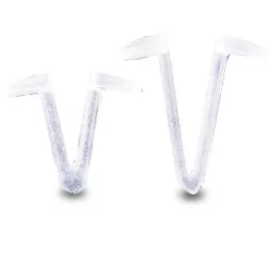   ANACONDA Invisible V-Sape Stops Small bojli stopper / átlátszó / 3mm / 96db