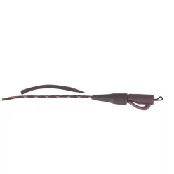  ANACONDA LL SafetyClipQuickChange 35lb előkötött leadcore / 80cm / Camou Brown / 2db