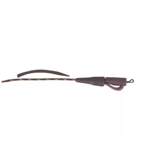ANACONDA LL SafetyClipQuickChange 45lb előkötött leadcor / 80cm / Camou Brown / 2db