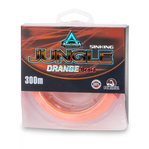 ANACONDA Jungle Orange Sűllyedő fonott zsinór 300m / 0,25mm / 15,20kg