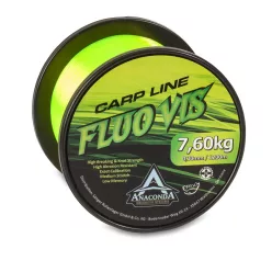ANACONDA Fluovis Green Carp Line monofil zsinór zöld