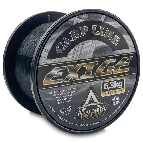ANACONDA Exige Carp Line monofil zsinór / 0,30mm / 1200m / 7,40kg