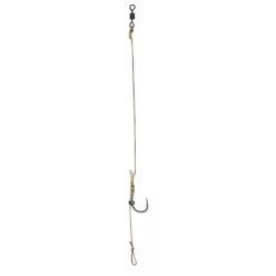   ANACONDA Piercer AT Snowman Combi Chod Rig MB előkötött horog, bevonatos zsinór 30lb / 15cm / 2db