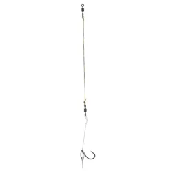   ANACONDA Piercer Hinged Stiff Combi D-Rig Boilie MB előkötött horog, bevonatos fonott zsinór / 2 / 35lb / 23cm / 2db