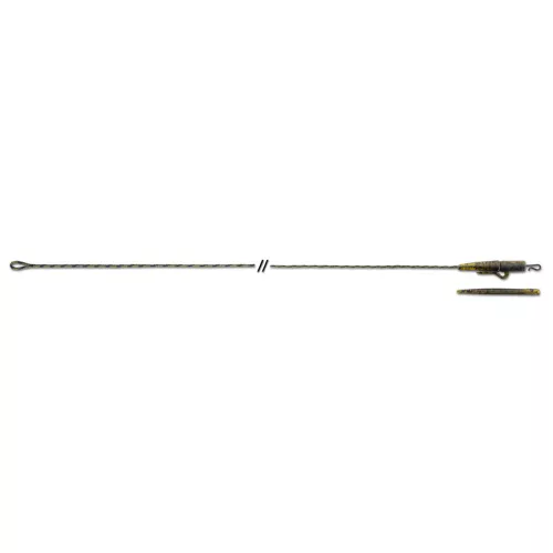 Anaconda Jungle Quick Change Safety Clip Leadcore Leaders / Green / 50lb / 80cm / 3db