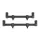 ANACONDA BLAXX 2 Rod Goal Post Buzzer profi aluminium kereszttartó / 16mm