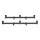 ANACONDA BLAXX 3 Rod Goal Post Buzzer profi aluminium keresztartó / 44cm