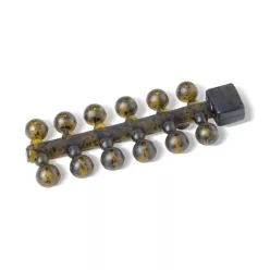 ANACONDA Jungle Green TH Beads gumigyöngy / 6mm / 24db