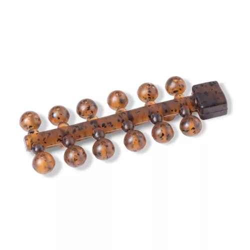 ANACONDA Jungle Brown TH Beads gumigyöngy / 6mm / 24db