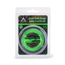   ANACONDA Jungle Gr. Quick Change Safety Lead Clip 5szett/zöld