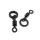 ANACONDA Camou Micro Hook Ring Swivel UK20/10db