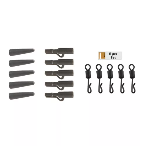 ANACONDA Quick Change Saftey Lead Clip Kit Army Green 5db