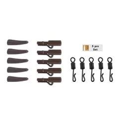 ANACONDA Quick Change Saftey Lead Clip Kit Brown 5db