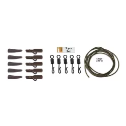 ANACONDA Quick Change Safety Clip Power Pack /Brown  5 szett