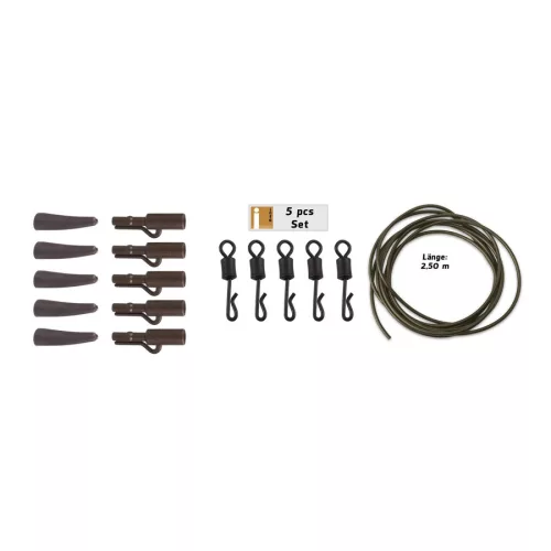ANACONDA Quick Change Safety Clip Power Pack /Brown  5 szett