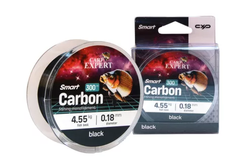 CARP EXPERT SMART CARBON 0,18MM 300MBLACK 4,55KG