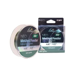   CARP EXPERT NEO METHOD FEEDER 0,25MM 300MDOUBLE DARK GREEN 8,27KG
