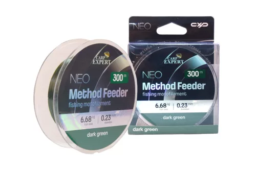 CARP EXPERT NEO METHOD FEEDER 0,25MM 300MDOUBLE DARK GREEN 8,27KG