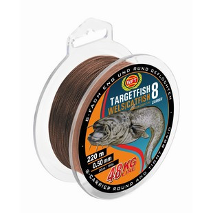 ZSINÓR WFT TF8 CATFISH BROWN 220M 60KG 0,60