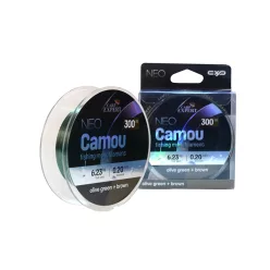  CARP EXPERT NEO CAMOU  0,35MM 150MOLIVE GEEN + BROWN 14,047KG