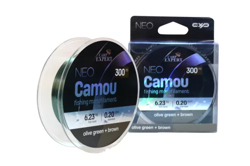 CARP EXPERT NEO CAMOU 0,35MM 300MOLIVE GEEN + BROWN 14,047KG