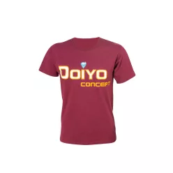 DOIYO T-Shirt Logo bordeaux Gr. S