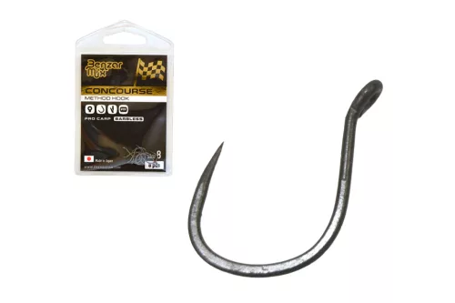 BENZÁR CONCOURSE METHOD PRO CARP HOOK 10 BARBLESS