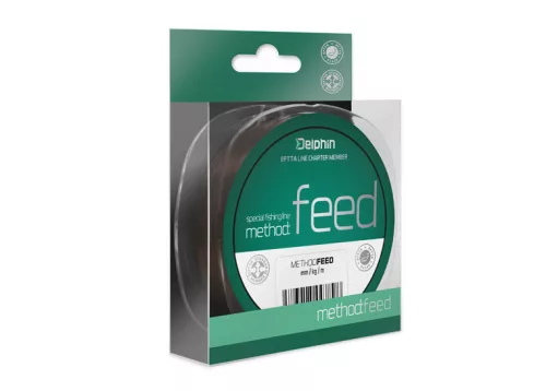 Delphin METHOD FEED barna | 0,14mm 1,8kg 300m