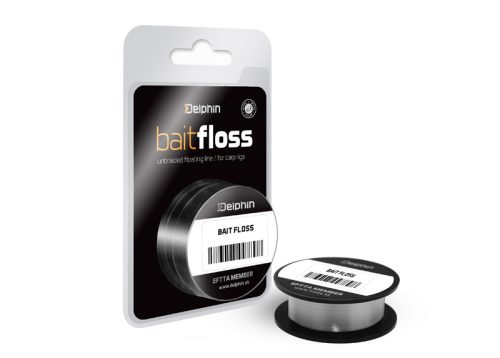 Delphin HOOK Line Bait Floss fehér | 20lbs 20m
