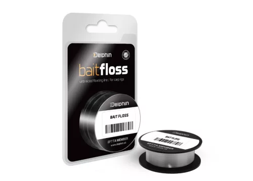 Delphin HOOK Line Bait Floss fehér | 20lbs 20m