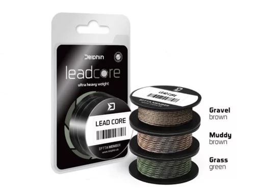 Delphin LEADCORE zöld grass 5m | 45lbs 5m