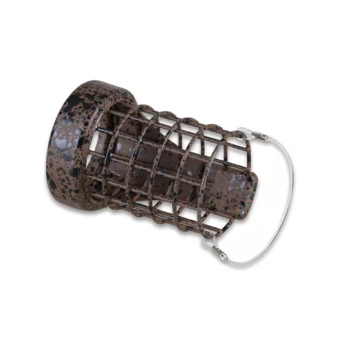 MS RANGE feeder etetőkosár rozsdamantes acél barna / 60g / 35X55cm