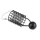MS RANGE feeder etetőkosár rozsdamentes acél zöld / 40g / 27X32mm
