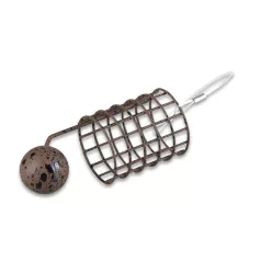   MS RANGE feeder etetőkosár rozsdamentes acél barna / 50g / 27X32mm