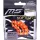 MS RANGE Easy Hook Boilie Fluo RC red-chartreuse/Fluo piros narancssárga UV/gumi wafter 6mm