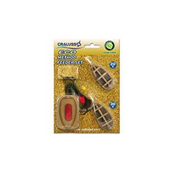 CRALUSSO ECO METHOD KOSÁR SZETT (2 DB+TÖLTŐ) 20-30 G