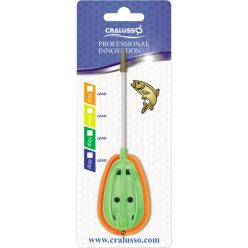   CRALUSSO FLUO ZÖLD ROCKET METHOD KOSÁR+TÖLTŐ (1+1 DB/CS) 30 G