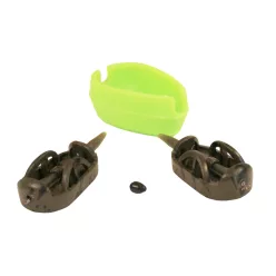   CARP EXPERT HEAVY DUTY METHOD FEEDER 50G+50G TÖMKÖDŐVEL GO GREEN