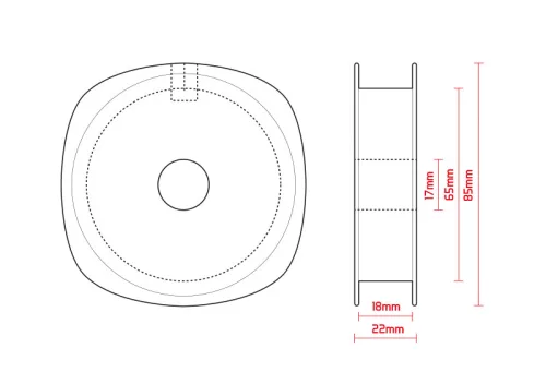 Spulni 100-300m / 10db | átlátszó
