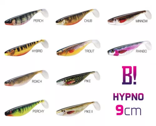 BOMB! Gumihal HYPNO / 3db | 9cm/3D PERCH